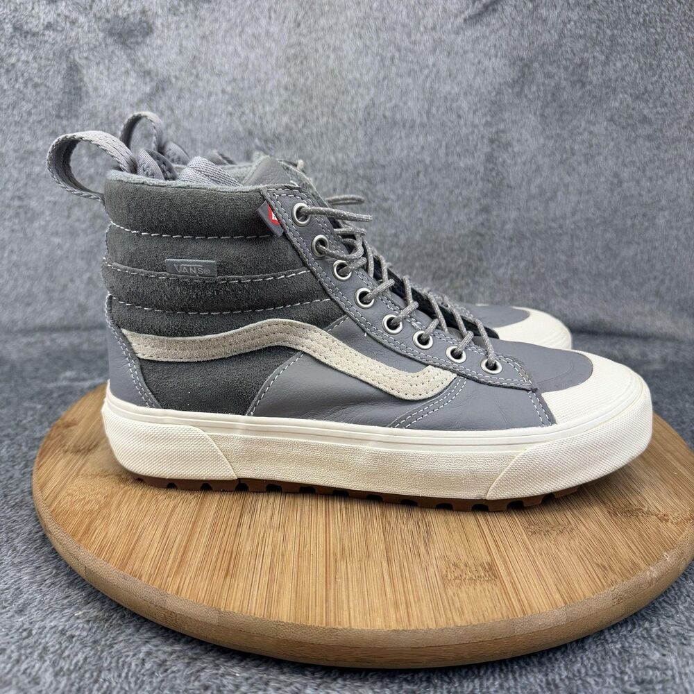 Vans UltraRange EXO Hi MTE Shoes Womens Size 8 Gray Suede High Top Sneakers - Picture 1 of 11